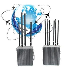 Fixed detection, positioning, detection and countermeasures equipment for unmanned aerial vehicles
