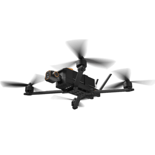 Carbon Fibre Fuselage Drone - Dynamic AI Tracking, 3KG Load.
