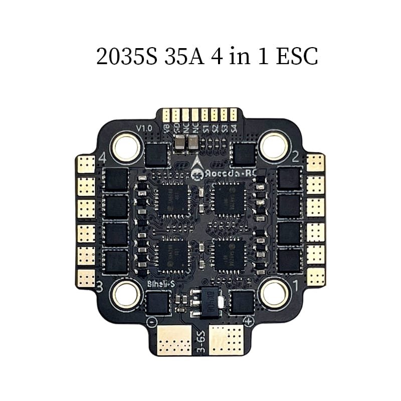 D-RC 2035S 35A 4in1 ESC M2*20*20 mm