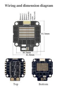 D-RC 3060AM32 32Bit 60A 4-IN-1 ESC
