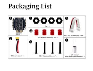 D-RC 3060AM32 32Bit 60A 4-IN-1 ESC