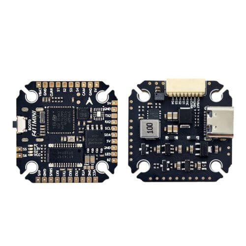 D-RC F411MINI Flight Controller OSD Barometer 2MB Black Box Crossing Aircraft Model FPV
