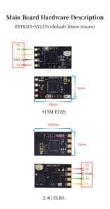 D-915 ELRS 915/2.4G Receiver
