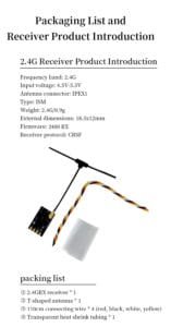 D-915 ELRS 915/2.4G Receiver