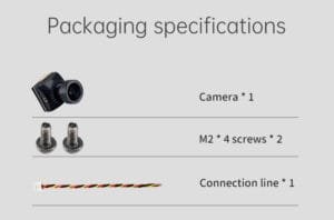 D-CT3 D-RC Falcon Starlight FPV Camera
