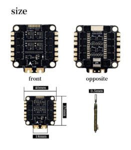 D-RC 3050S 50A 6S Blheli-S/Blue-J for Racing Drone