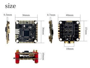 D-F460S V3 Stacd F405 V3 ICM42688 FC BLS 60A 4 in 1ESC 30x30mm 3-6S for FPV Freestyle Drone