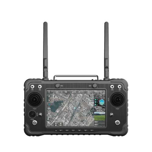 The DAH16 is an advanced remote control system designed for various unmanned vehicle applications such as drones, helicopters, and fixed-wing aircraft. It features a high-definition display with a long transmission range, providing an excellent control experience for operators. The controller supports HD video and data transmission, making it suitable for professional aerial photography, surveying, and surveillance.