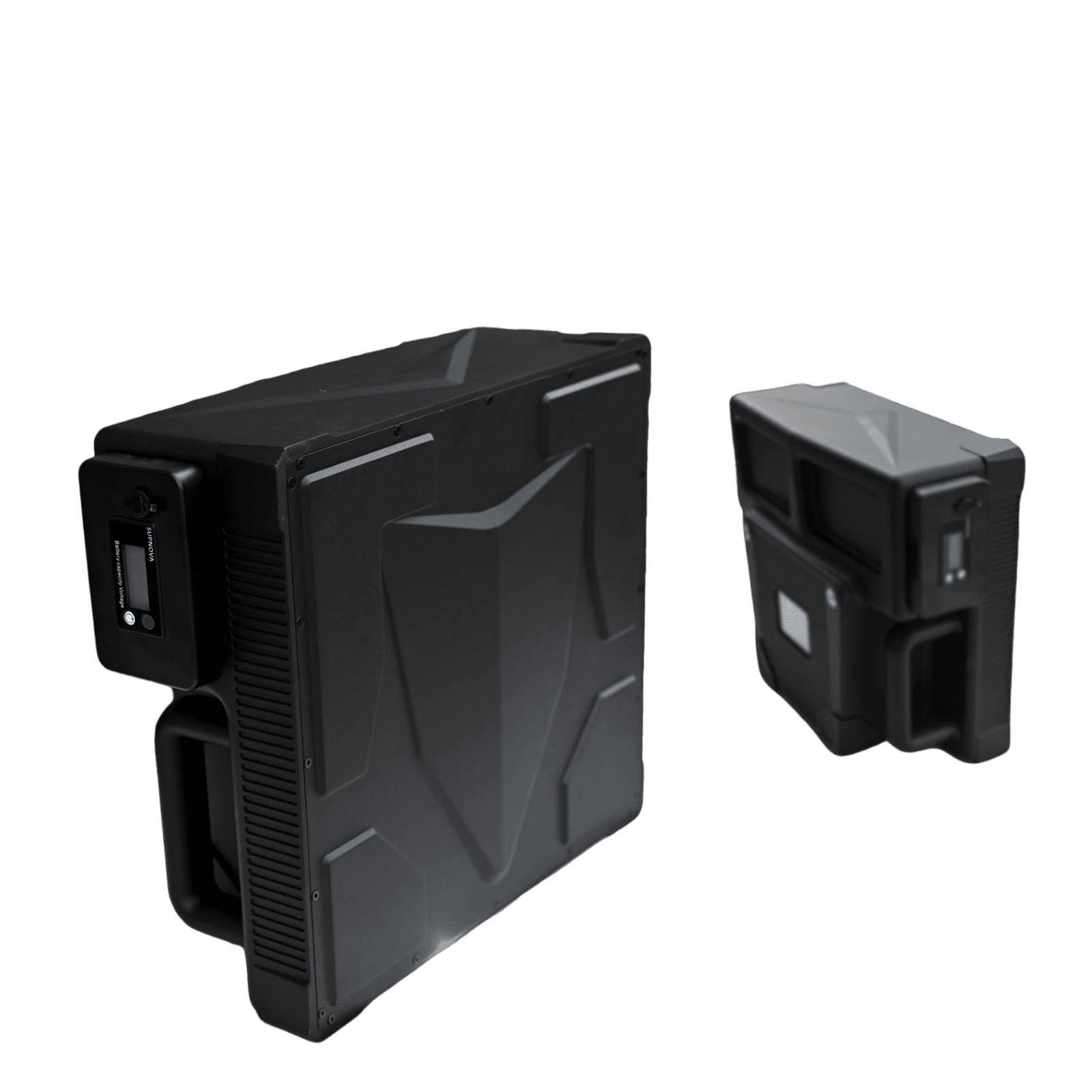 DD500-AB portable handheld drone defense shield: 400MHz-6GHz full frequency detection, 2km precise interference, touch screen operation