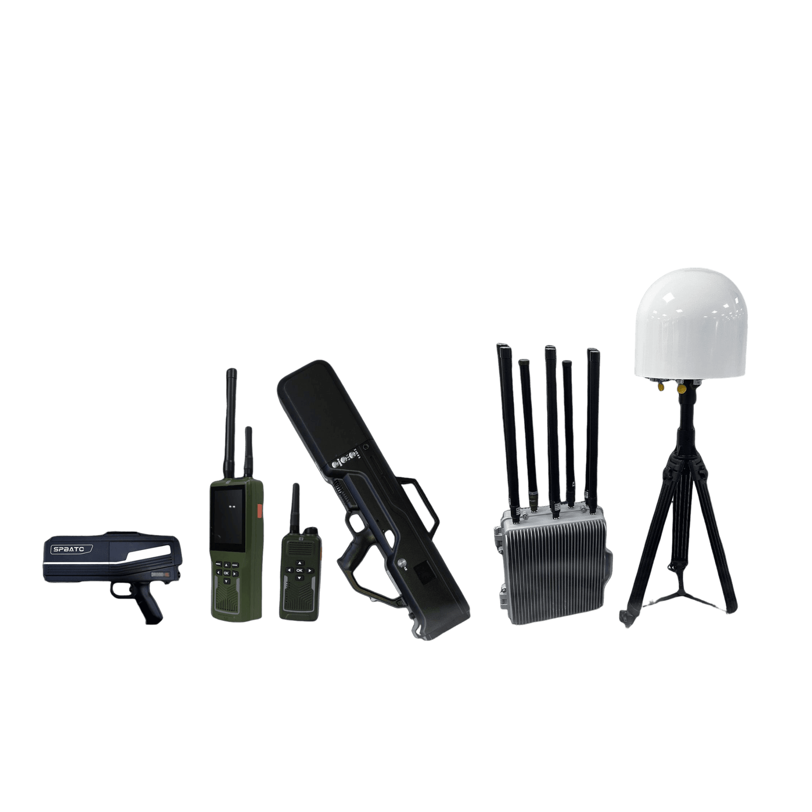 DD300 Long-Distance Handheld Jamming Device for Countering Drones