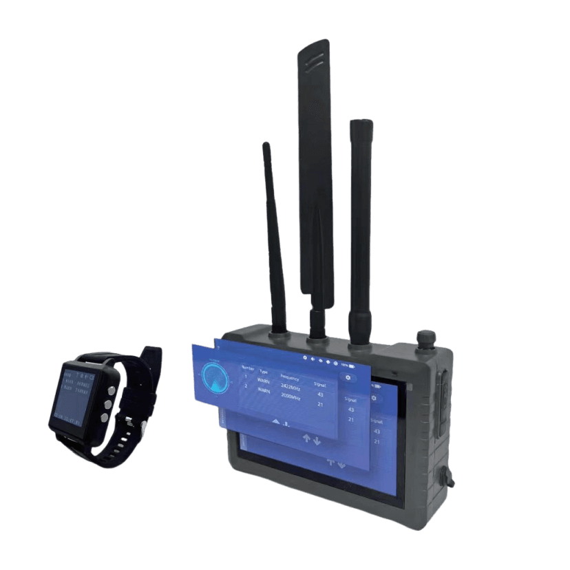DD400-D portable artifact: precise detection and transmission, full frequency capture of various FPV drones